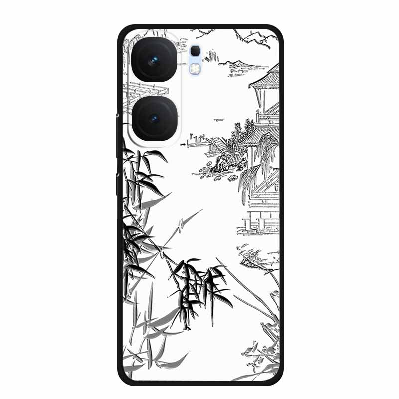 3D TPU Case For Vivo iQOO Neo 9 pro Flower Emboss Funda Neo 9s Pro Back Relief Silicone Soft Phone Cover Cartoon Bumper Capa