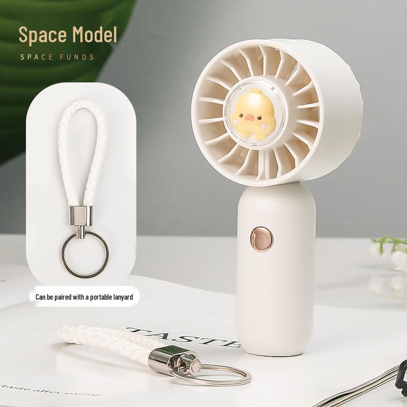USB Rechargeable Mini Desktop Handheld Fan