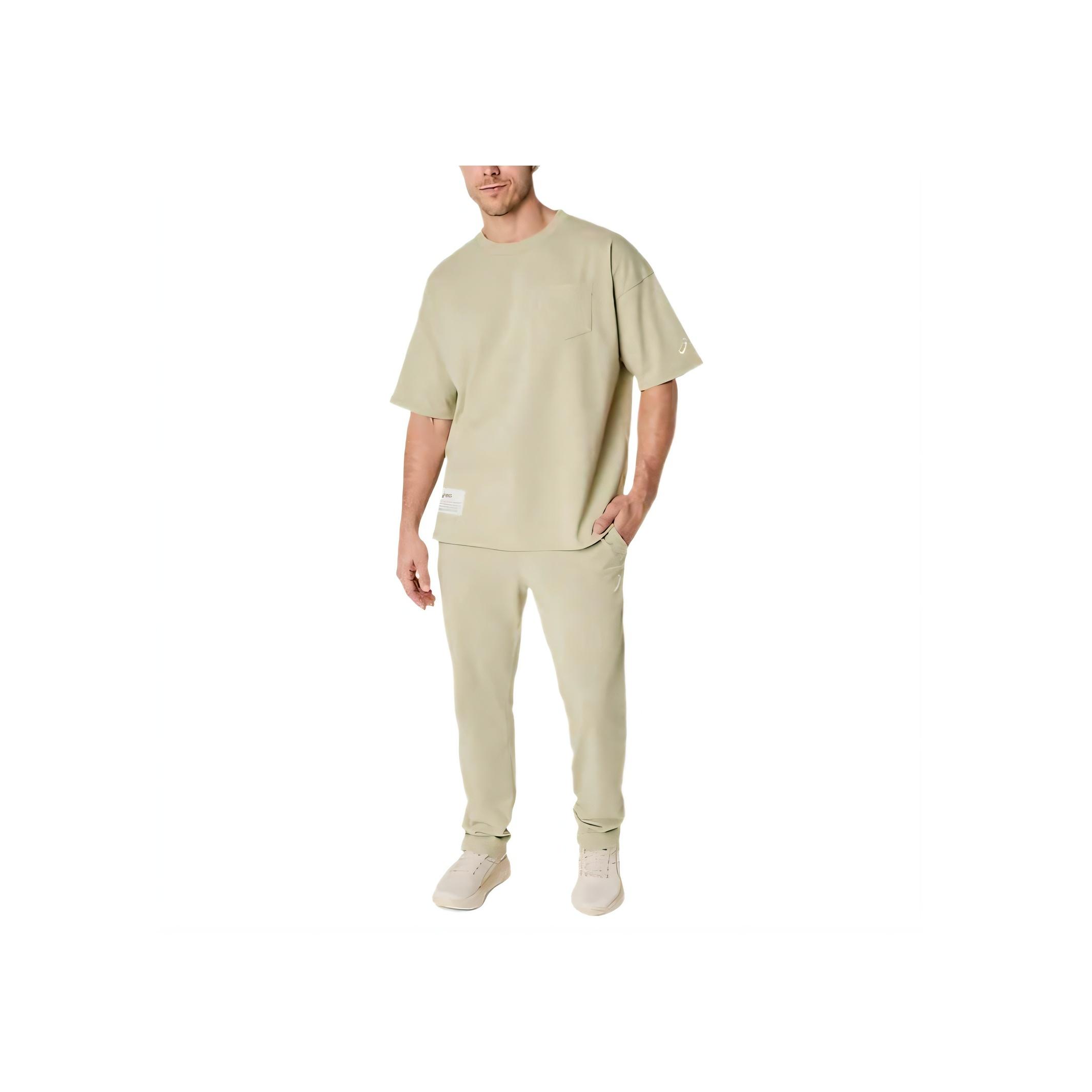 

Asics Удобная Универсальная Приятная к коже Футболка с коротким рукавом Мужские топы 2031F202-300 M