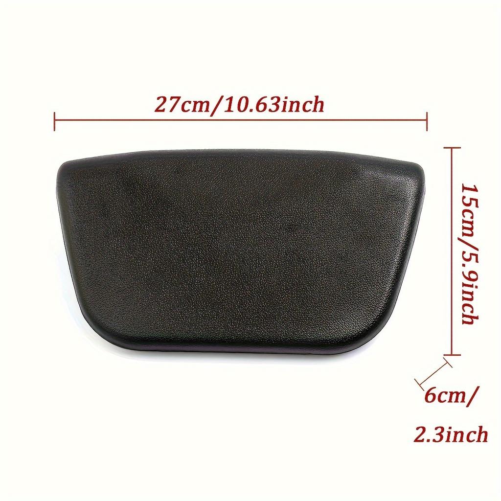 PU Foam Bathtub Pillow with Suction Cups, Waterproof Bathroom Accessories for Spa, Non-Slip Bathtub Headrest