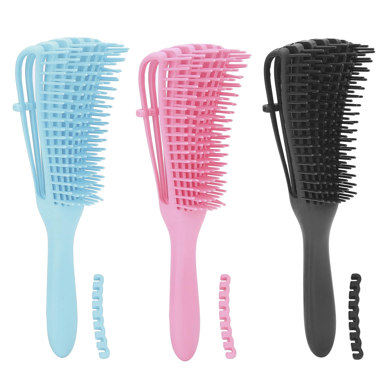 

Щетка для распутывания волос, расческа для расчесывания узлов, щетка для распутывания волос с тонкими зубцами, расческа для длинных, густых, влажных, сухих волос