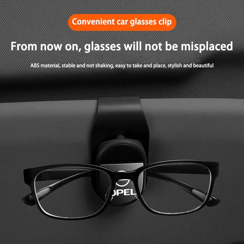 Car Sunshade Clip Glasses Clip Bracket Tool For Opel Corsa D Astra Insignia Mokka Adam Combo OPC Vauxhall Vectra H G J Antara C IH0