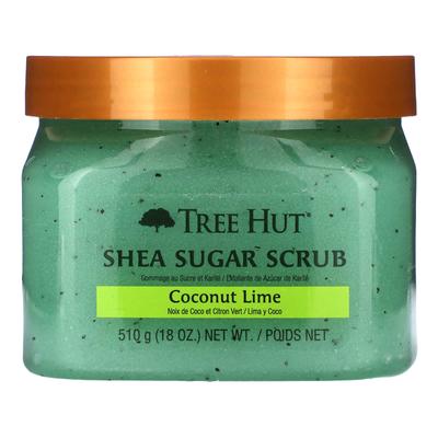 Tree Hut, peeling z bambuckého cukru, kokosová limetka, 18 oz (510 g)
