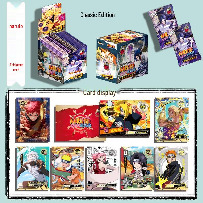 Naruto Sammel-Trading Cards: Klassische & Deluxe Studenten-Anime-Edition