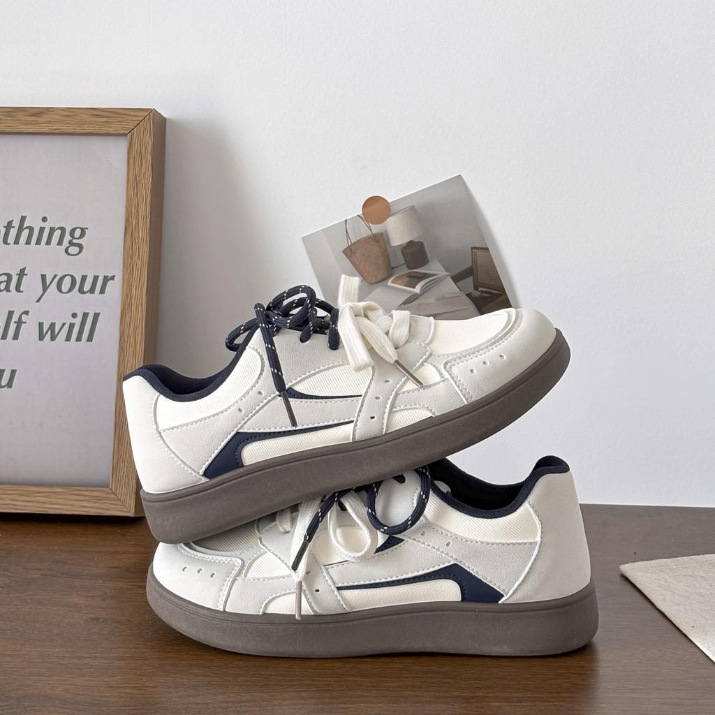 Unique Design Board Shoes Teen Girls Ins‑Trendy German Trainer Shoes Fashion Sports Casual Sneakers