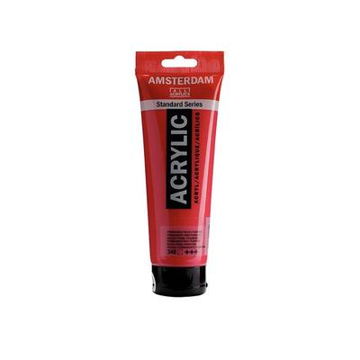 Acrylic Paint In Tube - Permanent Purple Red - 348 - Amsterdam - 250ml