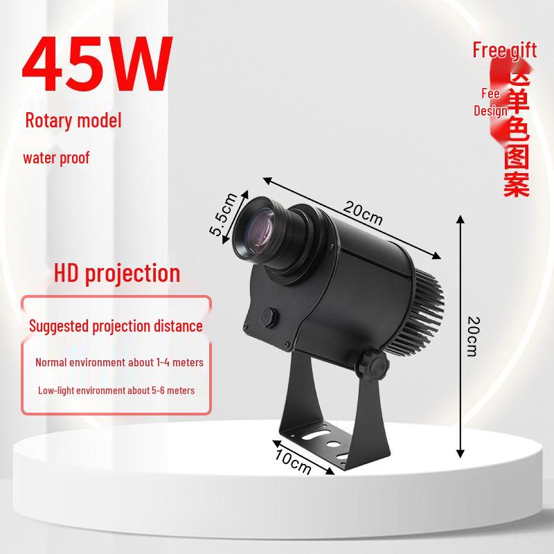 Outdoor Pattern Projection Light - Industrial Warning & Decorative Lighting