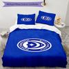 Set Copripiumino Stampato Portsmouth F.C. – include 1 copripiumino e 2 federe coordinate Decorazione per la camera da letto Regali di Natale
