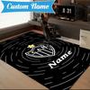 Custom Name Cam Abstract Artwork Rug Game Carpet, Floor Mat for Bedroom Living Room Entryway Rug, Home Decor Idea Gift for Christmas Birthday
