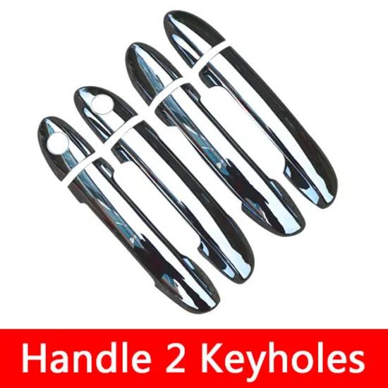 For KIA Spectra 2004-2009 Cerato Chrome Trim Exterior Door Handle Covers 2005 2006 2007 2008 Accessories Stickers Car Styling