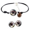 English Pointer – A Set of Jewelry with Your Photo, a Woman's Ornament |