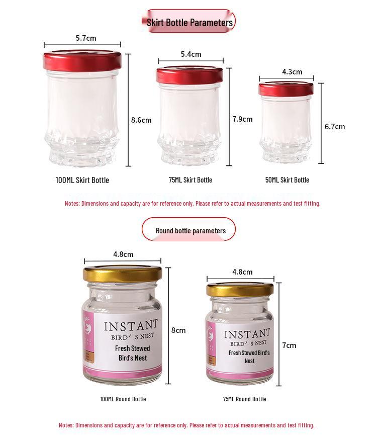 Freshly Stewed Bird's Nest Gift Box - Ready-to-Eat, 3/5/6 Bottles (75ml/100ml) - Premium Business Gift Packaging
