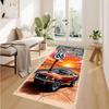 1pc Route 66 Runner Rug Long Carpet Hallway Rug Kitchen Carpet Hotel Floor Mat Bedroom Carpet Home Decor Living Room Carpet