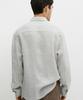 Masimodutti 100% Linen Regular Fit Striped Shirt