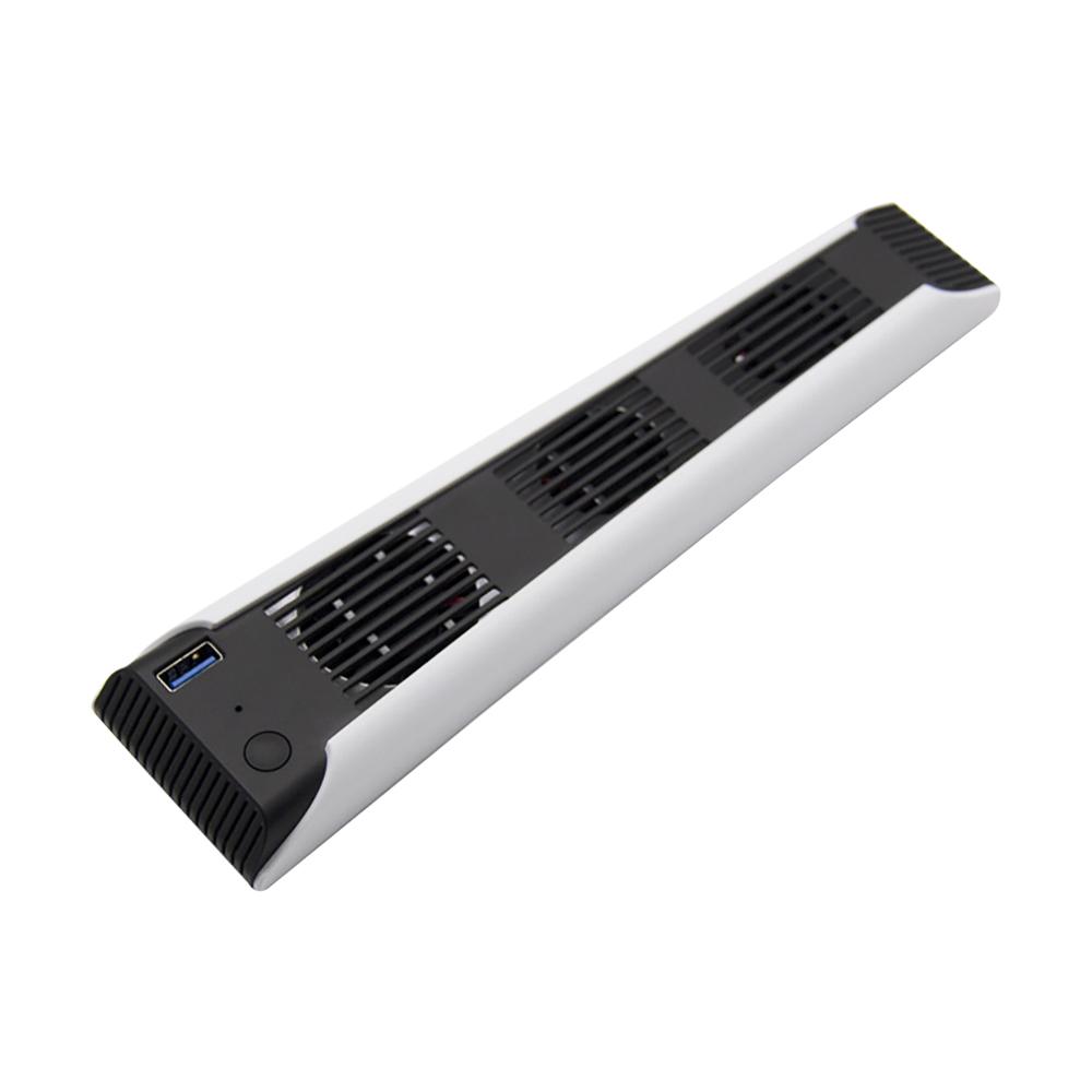 For PS5 Console Cooling Fans External Cooling Fan 3 Silent Fan Vertical Cooling Stand For Playstation5