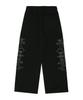 EASY NO EASY Studded Needle Work Sweatpants - Black