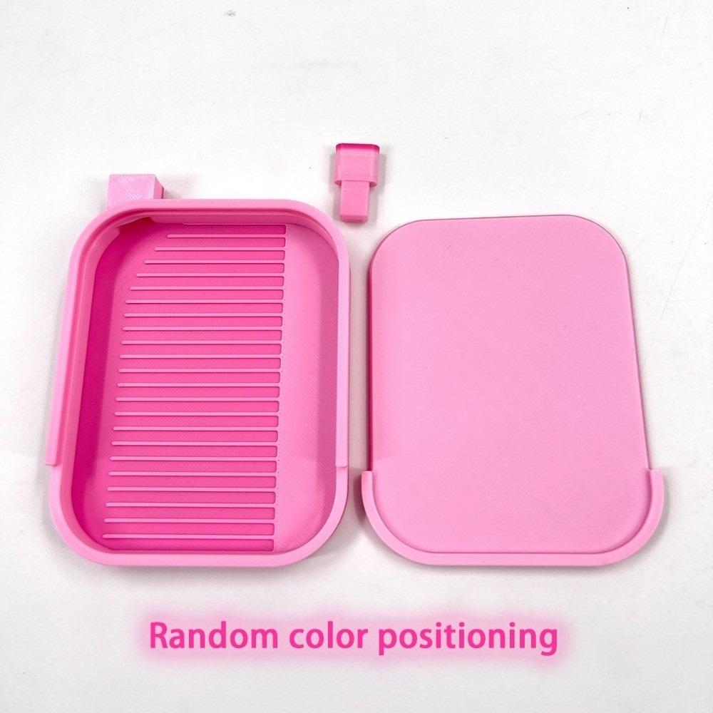 Поделки своими руками Большой лоток для алмазной живописи для инструментов для хранения 5D алмазной живописи Pink