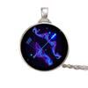 Sagittarius For Women Men Horoscope 12 Constellation Astrology Pendant Decoration Jewelry Necklace