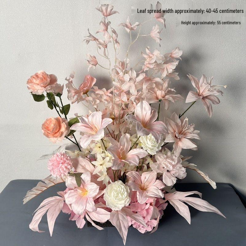 Silk Eucalyptus Wedding Table Runner: Floral Arrangement & Engagement Decor