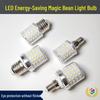 Super Bright LED Energy-Saving Screw-In Light Bulb - E27/E14 Tri-Color Corn Light