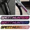 1er-Pack SPEED HUNTERS Speed Hunter JDM Fahrradaufkleber, Geeignet für Outdoor-Fahrradliebhaber, Wasserdicht, Sonnenschutz, Kreativer Text