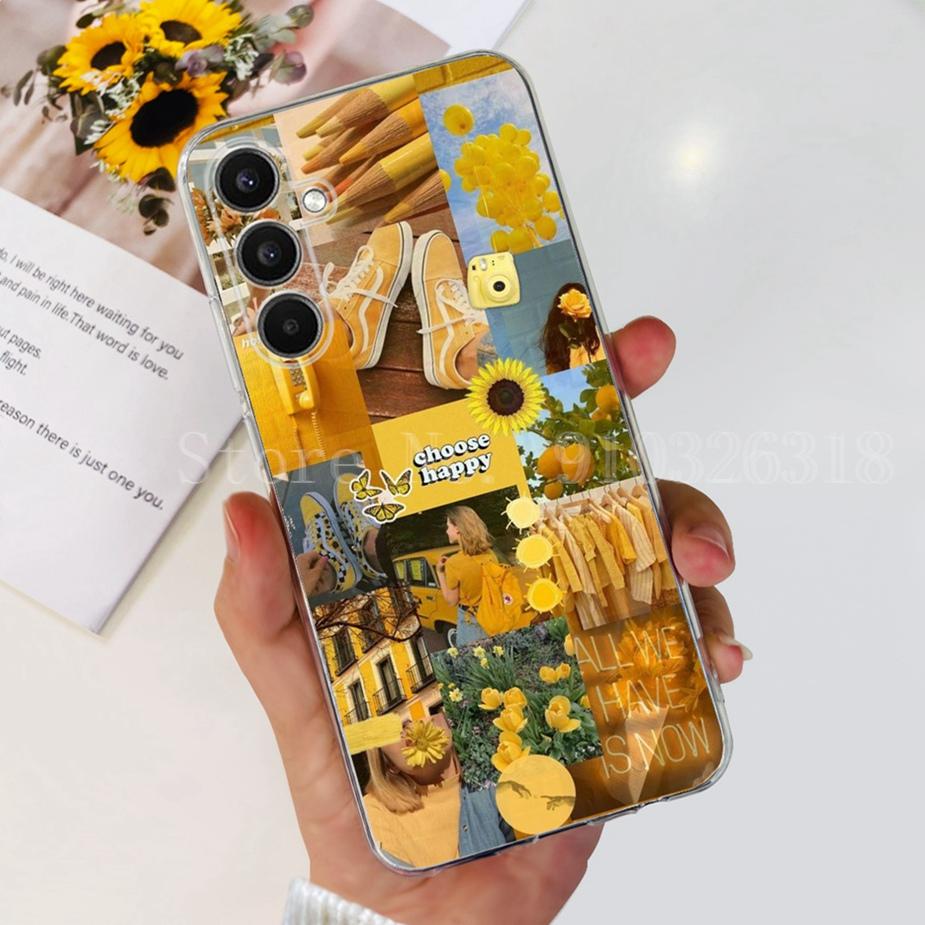For Samsung Galaxy A14 A24 A34 A54 Case New Fashion Painted Cover Soft Silicone TPU Phone Case For Samsung A54 A 14 24 34 Fundas