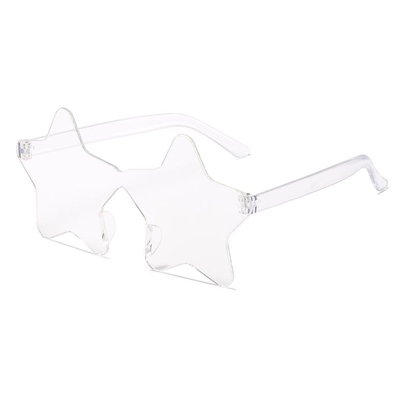 

Солнцезащитные очки One-Piece Star Borderless Unisex, цветные очки для вечеринок, универсальные очки