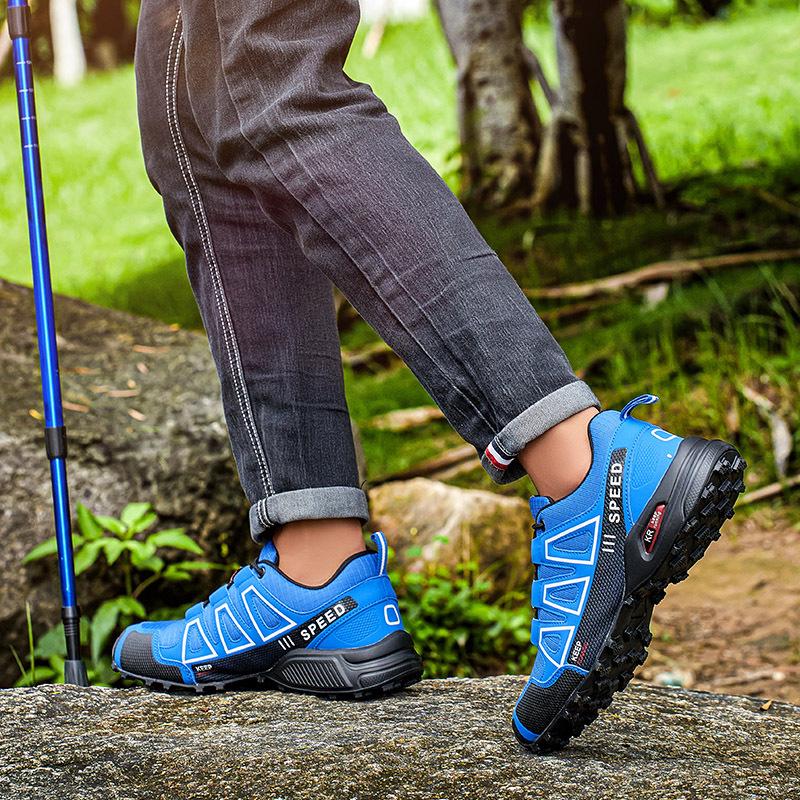 Herren Übergröße 47 Atmungsaktive Rutschfeste Wanderschuhe für Grenzüberschreitende Wanderungen, Radfahren, Reisen, Camping und Offroad-Abenteuer