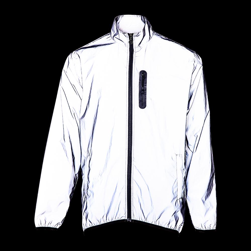 Wosawe Windproof Waterproof Cycling Jacket High Visibility Bicycle Jersey Sports 360 Reflective Jacket Night Warm MTB Road Bike Coat