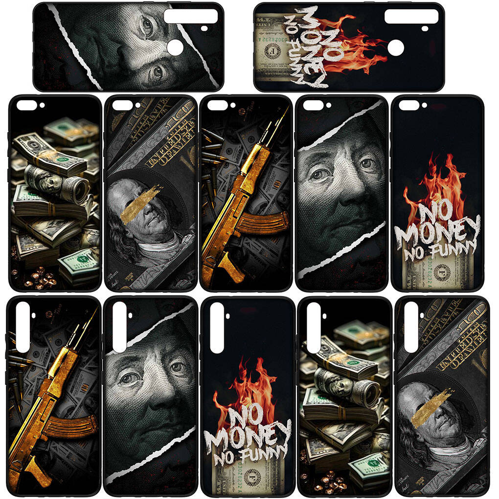 for Samsung Galaxy S25 S24 S23 S22 Ultra FE Plus A17 A37 A57 A56 A55 A06 A16 A15 A36 A26 A35 A05 A25 A54 A34 Phone Case Money 100 Dollars Art Cover