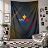 Pittsburgh Steelers Wall Tapestry Home Decor Wall Hanging Cloth for Bedroom Living Room Background