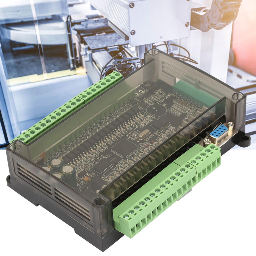 24V 32MT PLC Controller 8 Channel 100k Pulse 32bit MCU 16 Input 16 Transistor Output