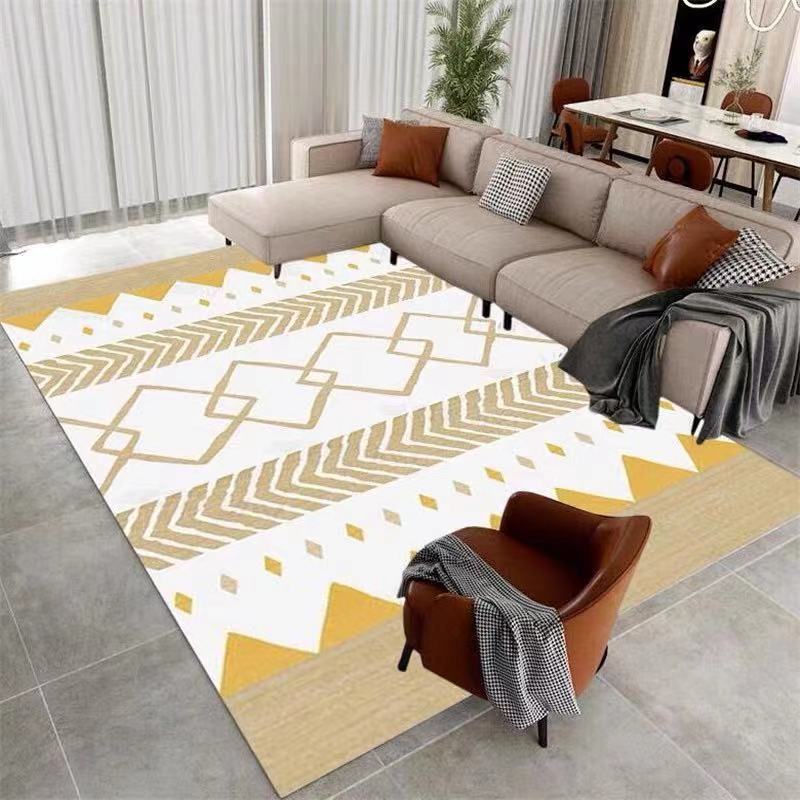 Living Room Carpet Coffee Table Carpet Bohemian Nordic Style Bedroom Bedside Mat Entrance Door Mat