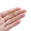 100/200Pcs/Lot Stainless Steel Open Jump Rings Split Rings Connectors for DIY Jewelry Earring Necklace Making Accessories