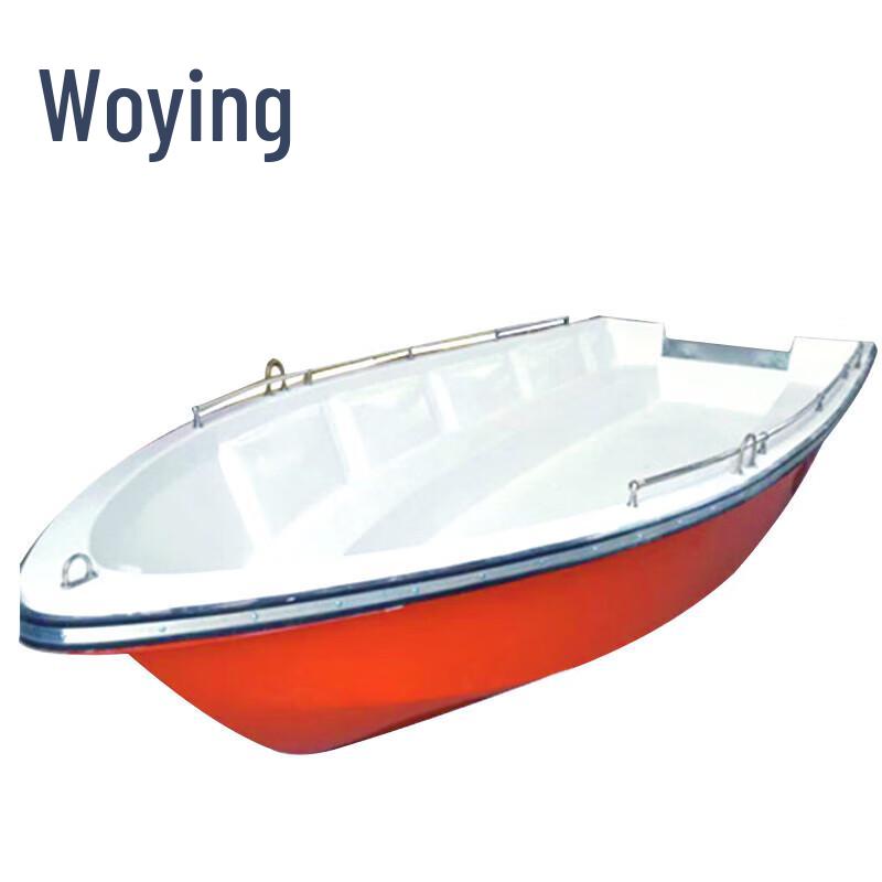 Woying Fiberglass Emergency Rescue Boat 400x150x56cm (6-9 Person)