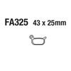 Motorcycle Disc Brake Pads FA325 KTM Husqvarna CR 50 SX