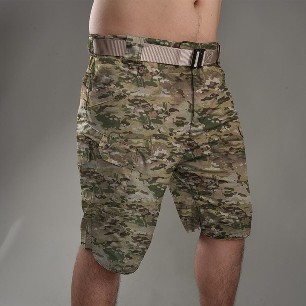 Men's Outdoor Work Pants With Pants Featuring Multiple Pockets
