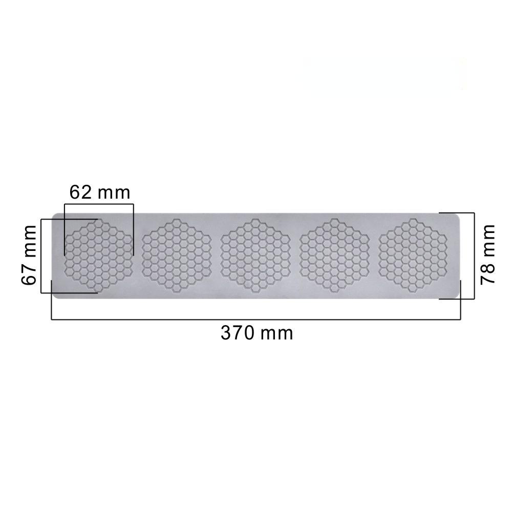 Honeycomb Silicone Mould Chocolate Mould DIY French Pastry Lace Decoration Mesh Mousse Cake Mold Platter Fondant Lace Cushion