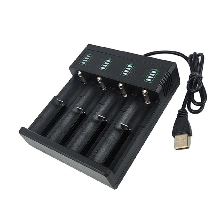 MultiModel Compatible Rechargeable 18650 Battery Charger for 21700,26700,14500,18500,26650 with Overcharge Protections
