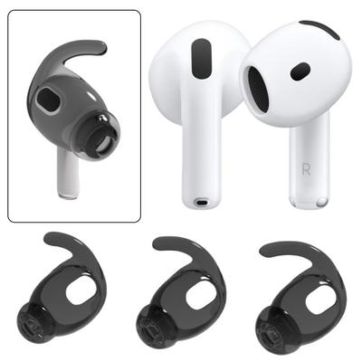 2PCS Silicone Ear Hooks For AirPods 4 Anti-Slip Ear Holder Covers Grip Eartips For Airpods Pro Anti Drop Earhook Protector Cover