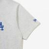 New Era Mlb La Dodgers Drawing T shirT heaTher Gray