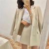 New Female Coat Suit Color Medium Long Leisure Baita Student
