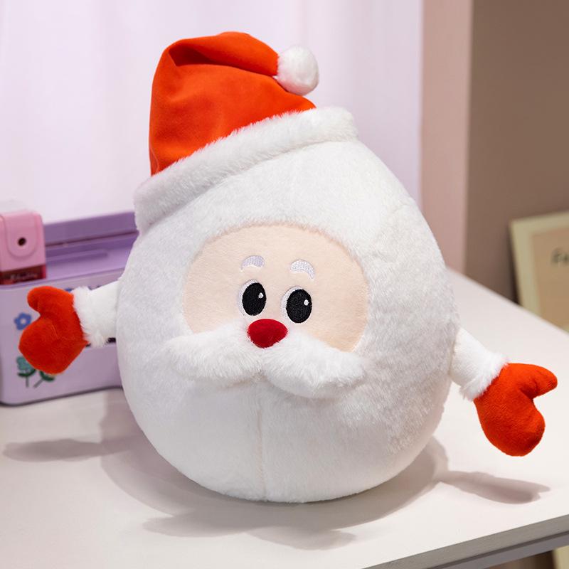 Plush Christmas Cushion Santa Claus Gingerbread Man Decoration See description 1580₽