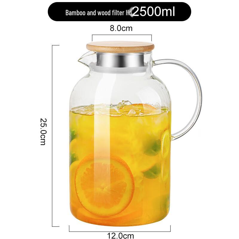 

Glass Cold Water Kettle Tea Pot Set
