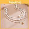 Style Pearl Shell Pendant Chain With Alloy Drop For Summer 2025