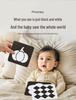 Newborn Gift Set: Hand Rattle, Teether, Pacifying Toy & Collapsible Baby Toy (0-1 Year)