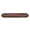 Elegante Sushi-Tablett Snacks Salat Desserts Holz Servierplatte für Zuhause Restaurant 25*12.5*2cm