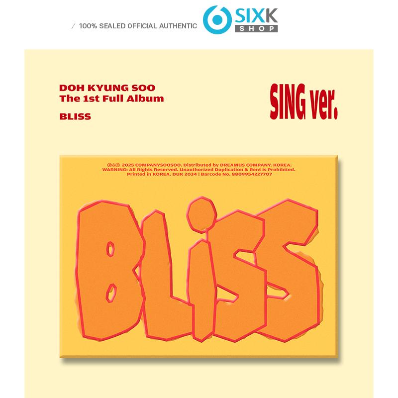 

[Попереднє замовлення] DO. (DO KYUNG SOO) - 1-й Повноформатний Альбом [BLISS] (+Онлайн-вигода)