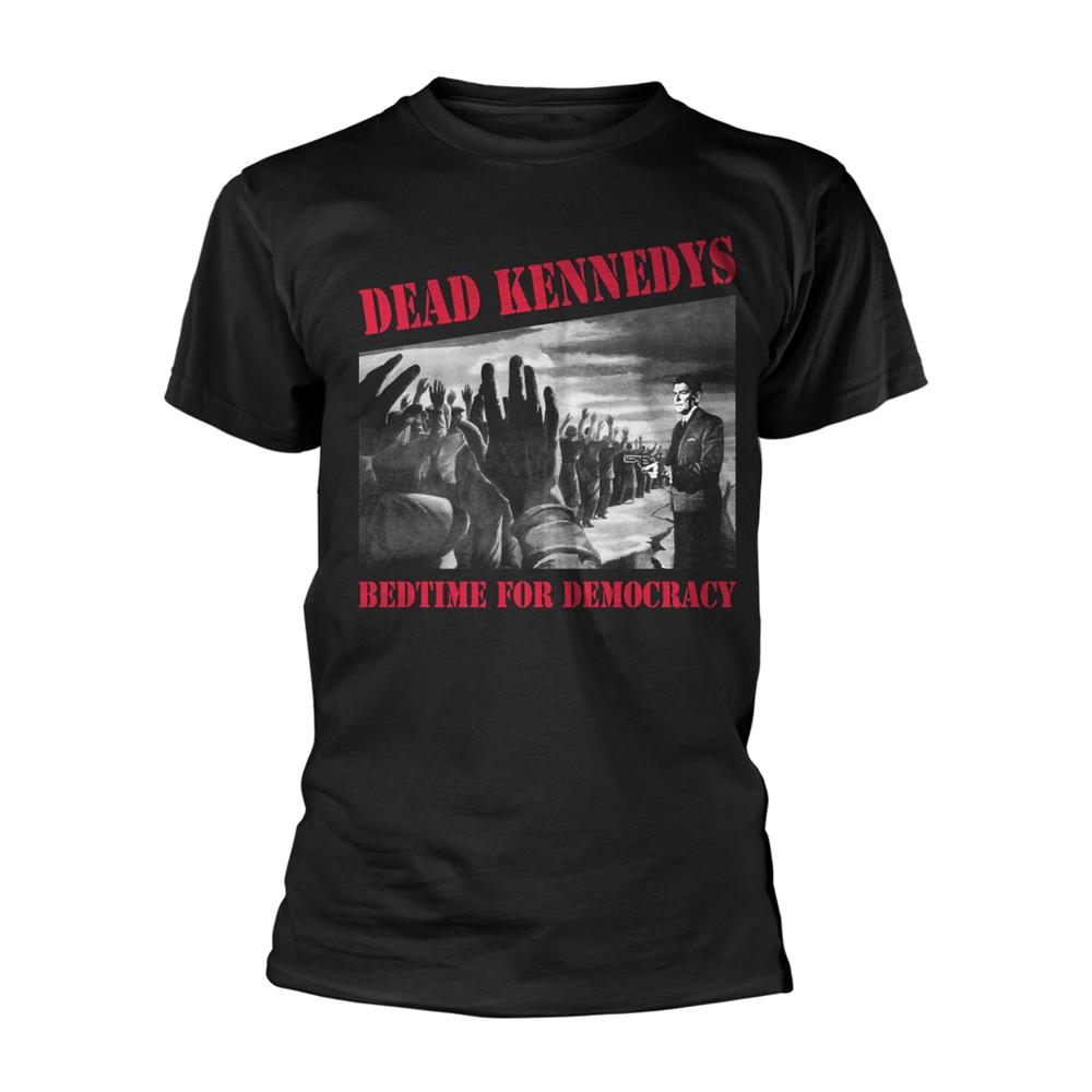 Dead Kennedys Unisex Adult Bedtime For Democracy Reagan T-Shirt