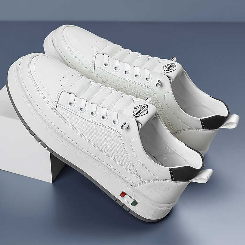 Fashion Tied Increase Height Men's Moccasin Shoes Casual Black Tennis For Men Shoes Sneakers Sports Womenshoes Character Luxo